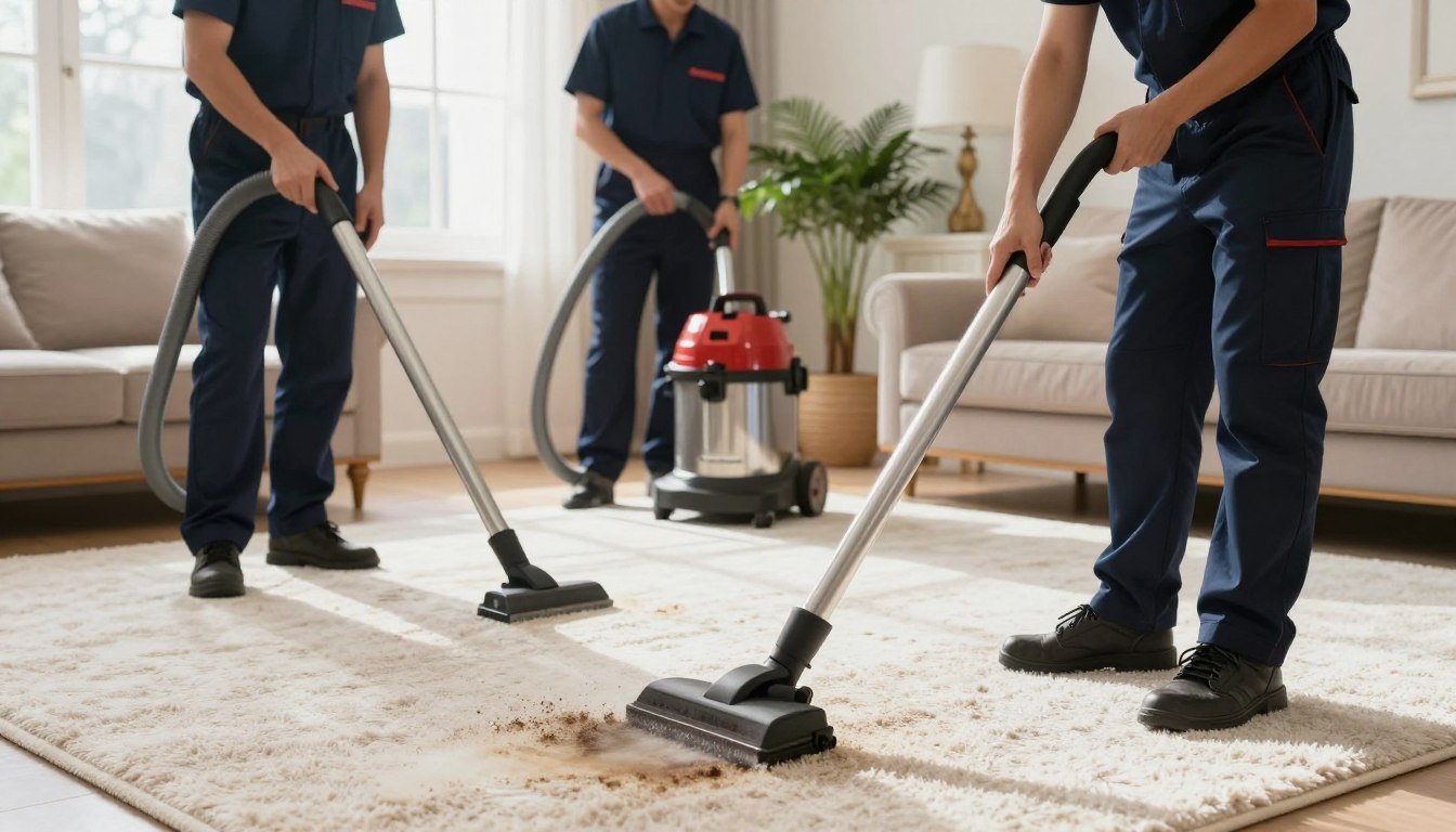 Turn your home into a fresher, more inviting sanctuary and bring your carpets back to life with professional carpet cleaning!