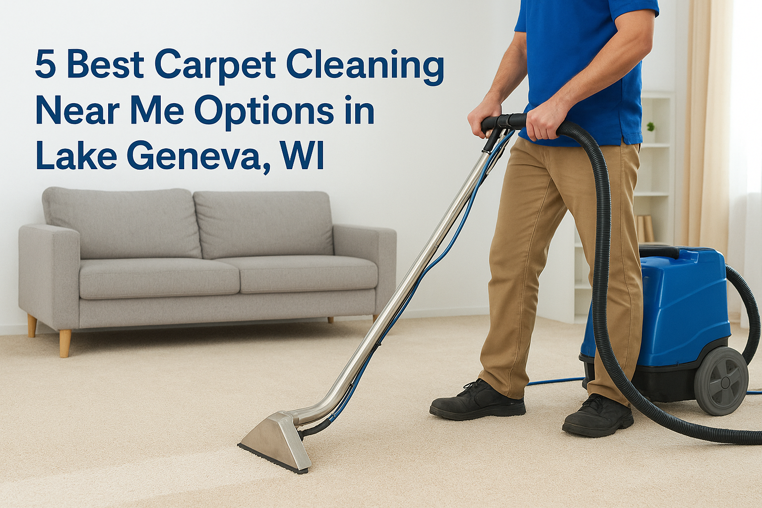 Best Carpet Cleaning Near Me Options in Lake Geneva, WI