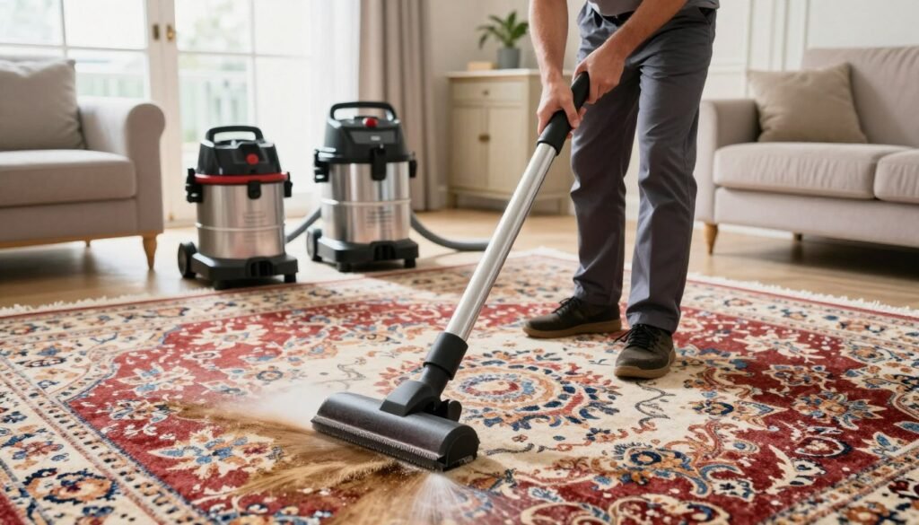 professional carpet cleaning process