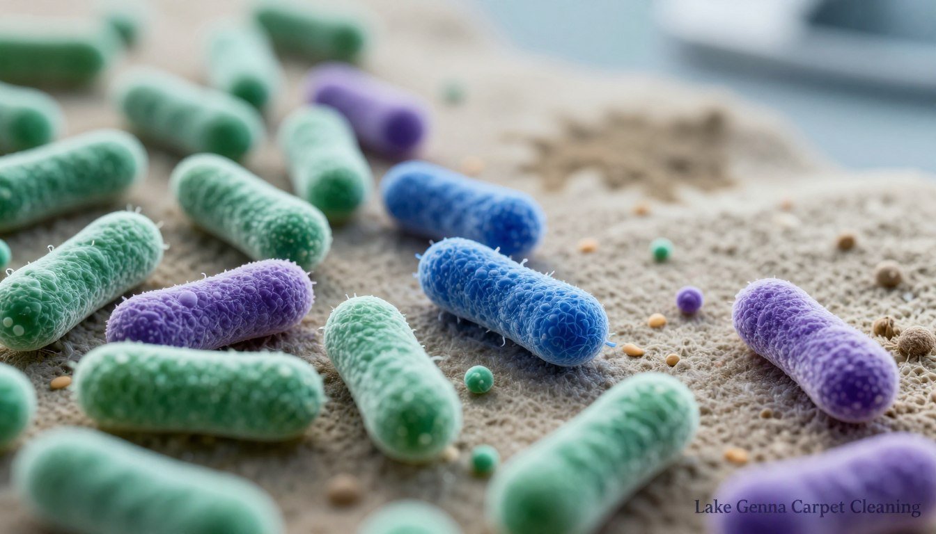 Dont walk barefoot on pet stains, may cause serious illness