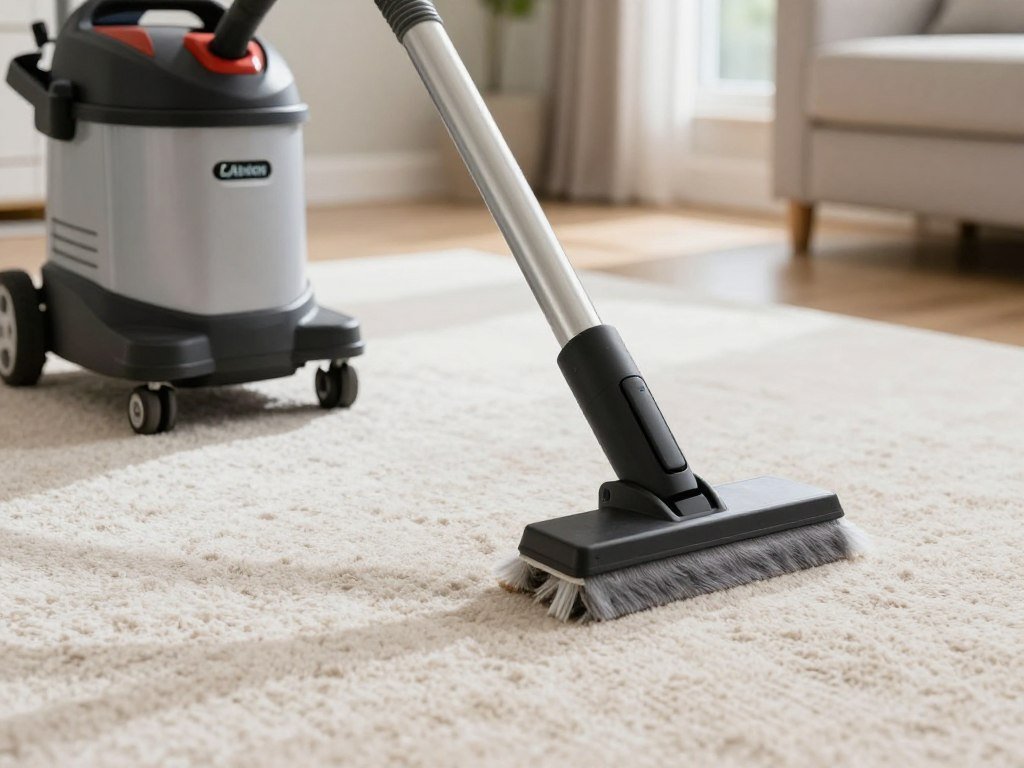 Residential carpet cleaning in Lake Geneva home
