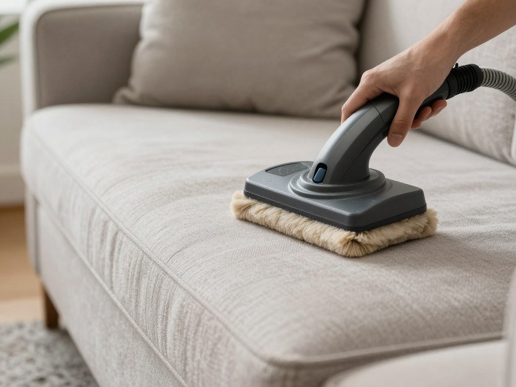 Upholstery cleaning in Lake Geneva home