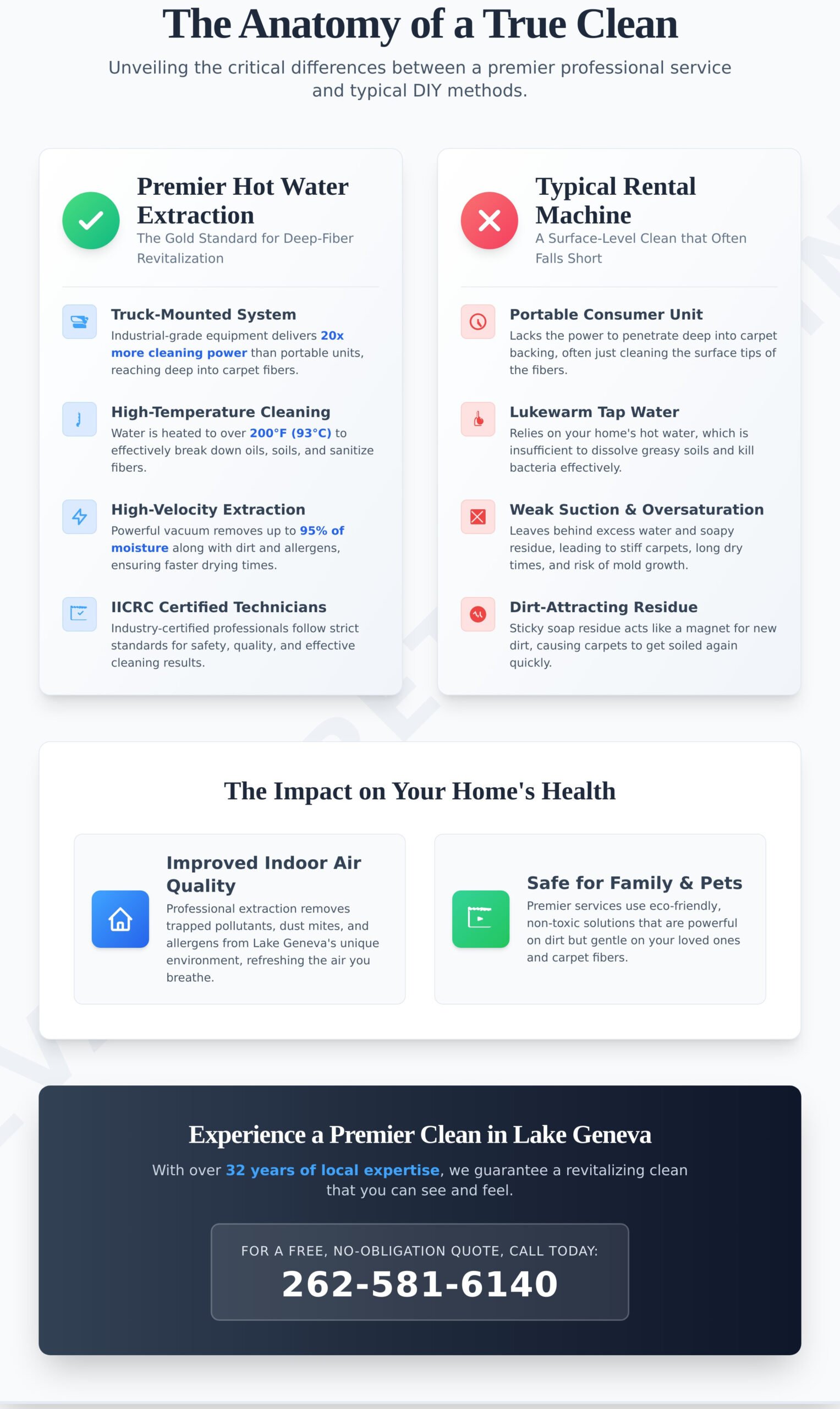 Best Carpet Cleaner Company in Lake Geneva WI: Revitalize Your Home - Infographic