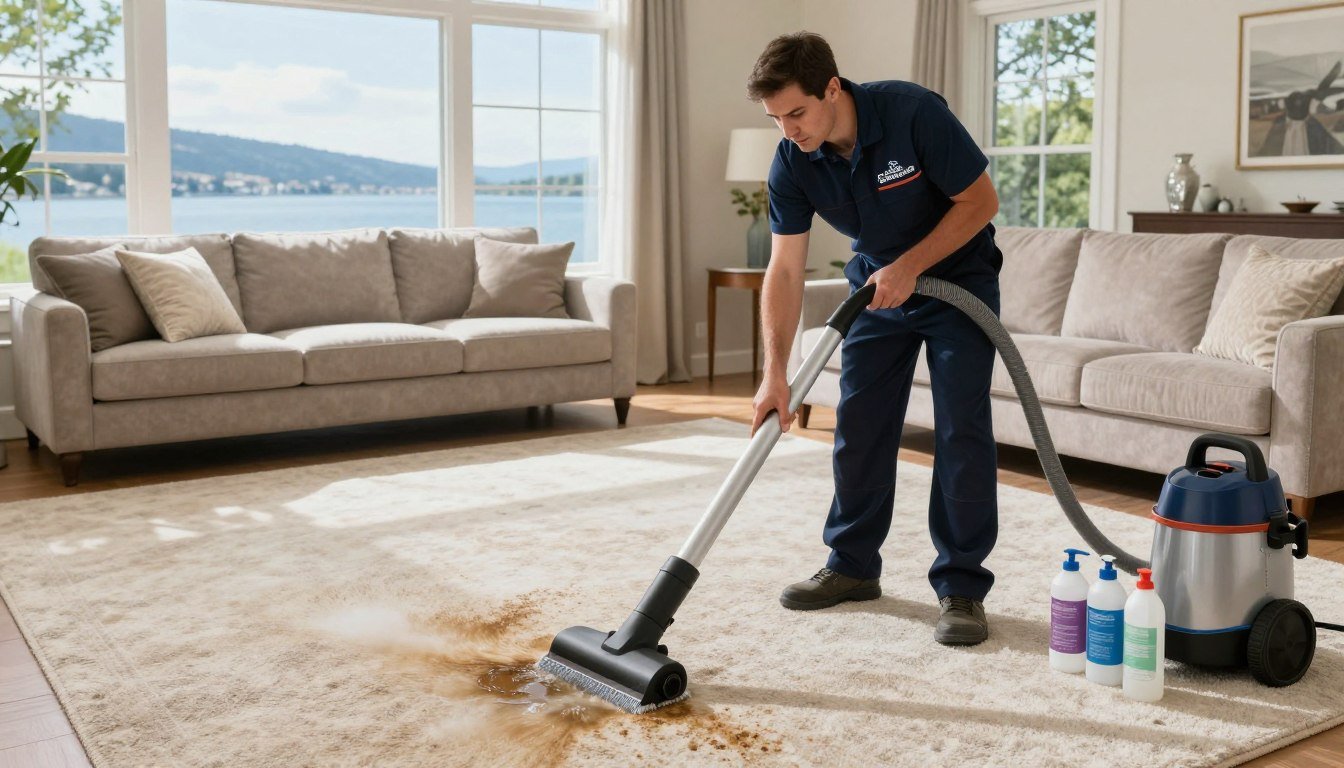 Can a professional carpet cleaner remove pet urine in Lake Geneva Wi