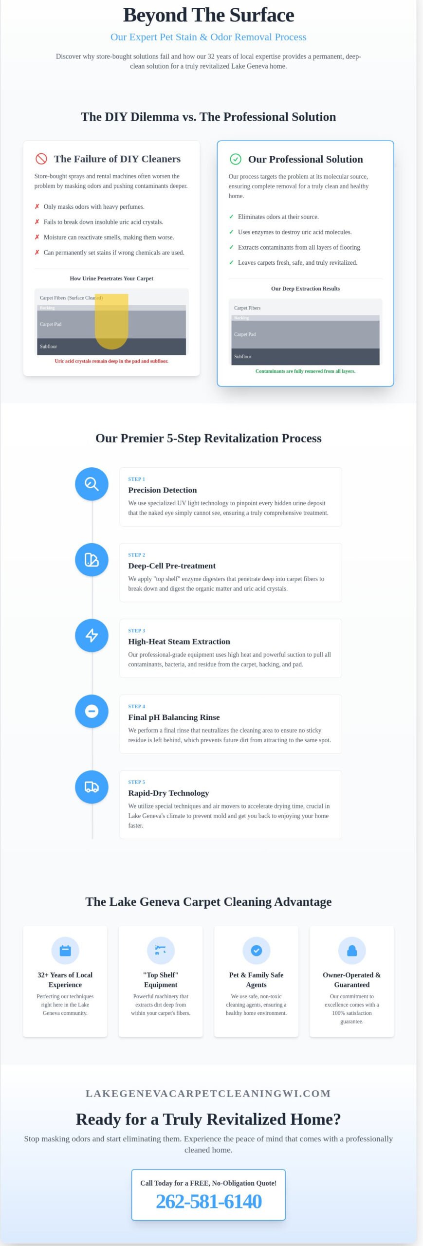 Pet Stain and Odor Removal Service in Lake Geneva, WI: Revitalize Your Home