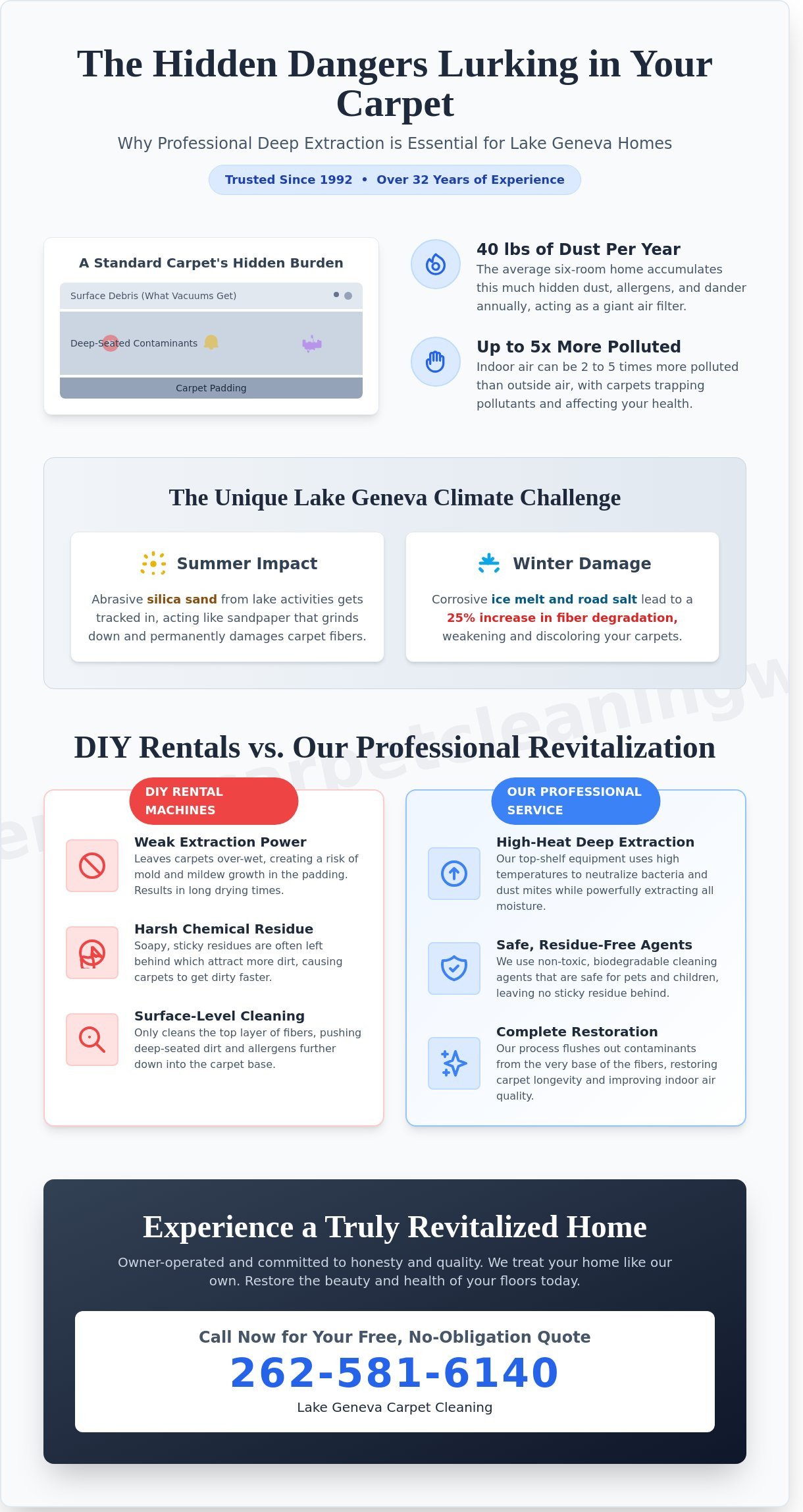 Professional Carpet Cleaners in Lake Geneva, WI: Revitalize Your Home for 2026