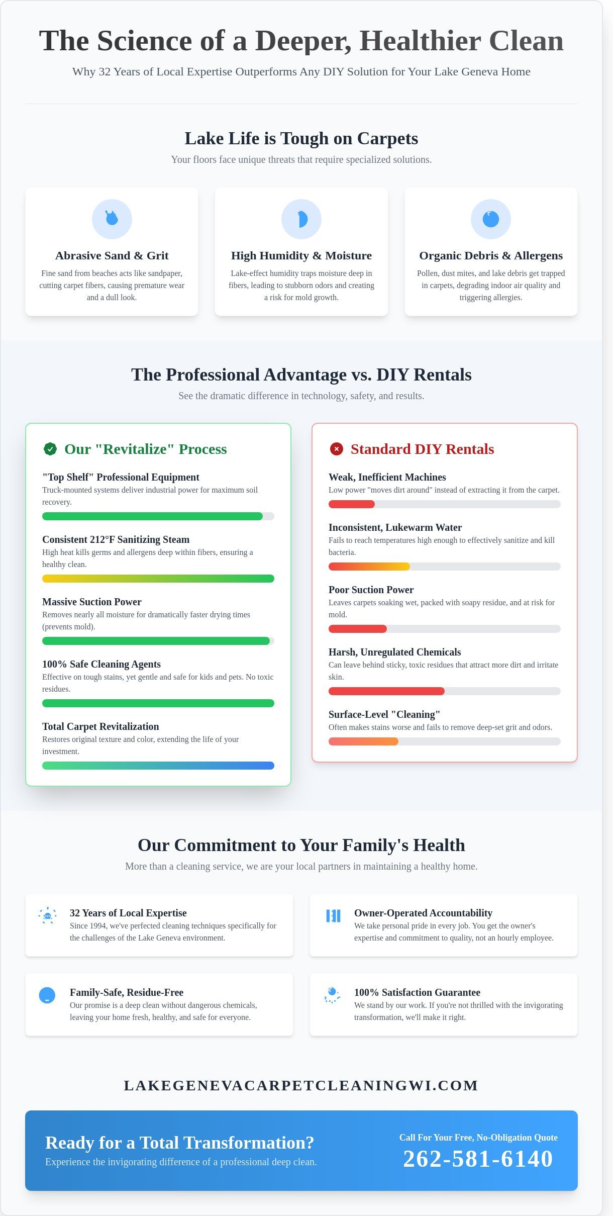 Revitalize Your Carpets: Premier Carpet Cleaning in Lake Geneva, WI (2026)