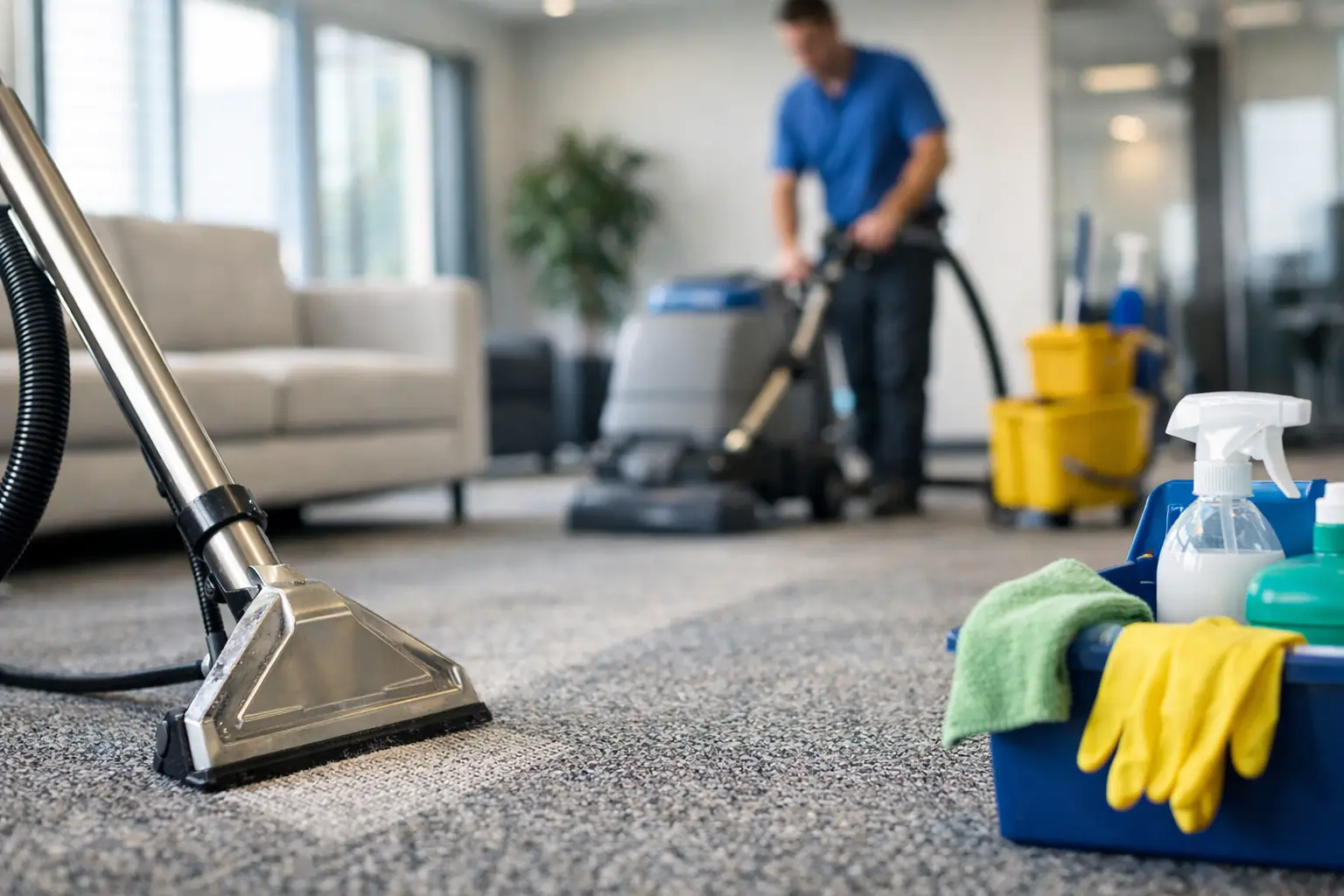 Commercial Carpet Care Guide for Cleaner carpet in Lake Geneva