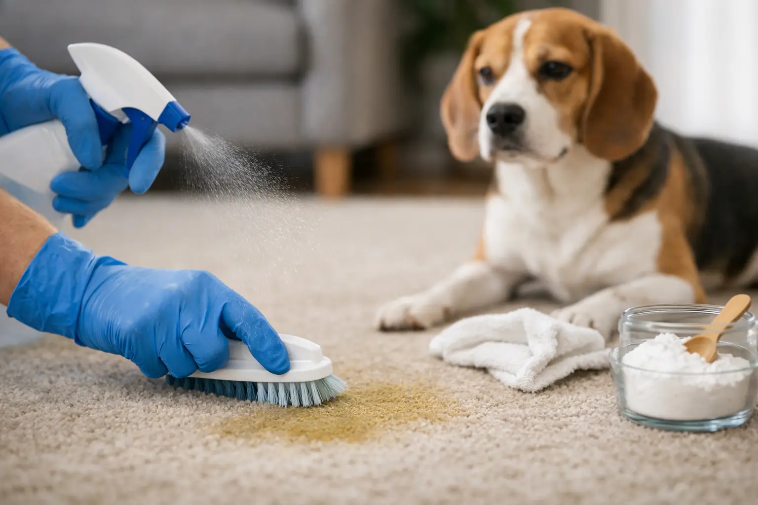How to Get Pet Urine Smell Out of Carpet