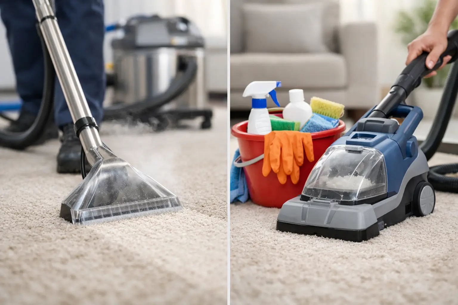 Professional Carpet Cleaning vs DIY in Lake Geneva Wi