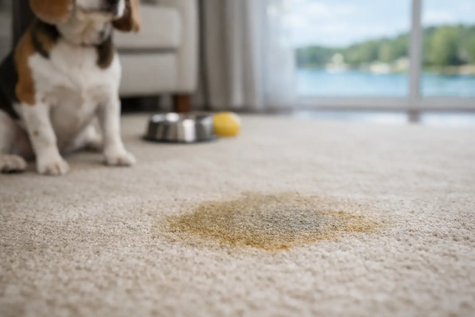 Why Does Pet Urine Stain Carpet in Lake Geneva WI?