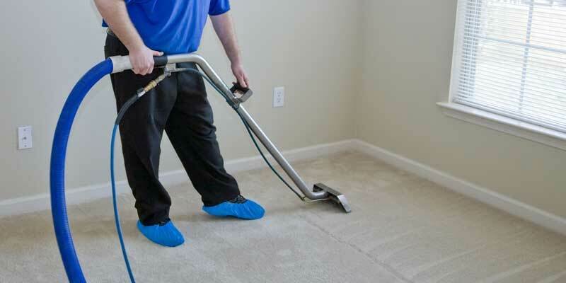 Professional carpet cleaning equipment and products used for Lake Geneva residential services