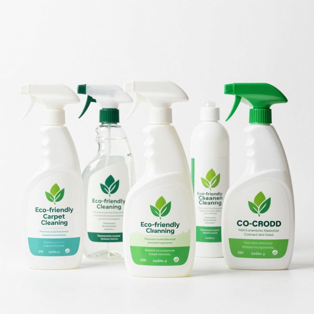 Safe eco-friendly carpet cleaning products for families with children and pets