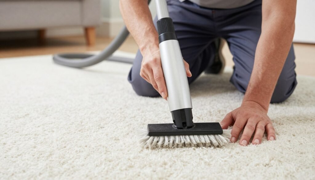 Specialty cleaning services for wool carpets and mattresses