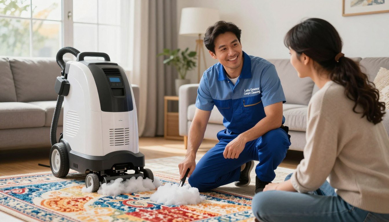 What may happen when you hire a carpet cleaning company online or via email?