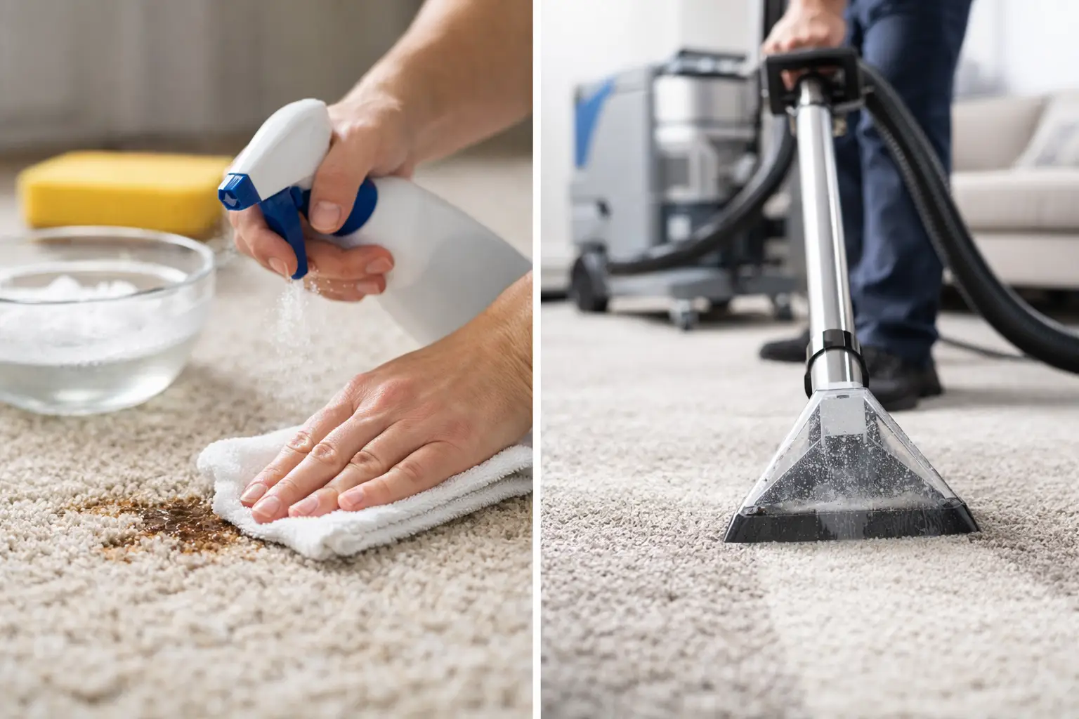 Spot Cleaning vs Deep Carpet Cleaning